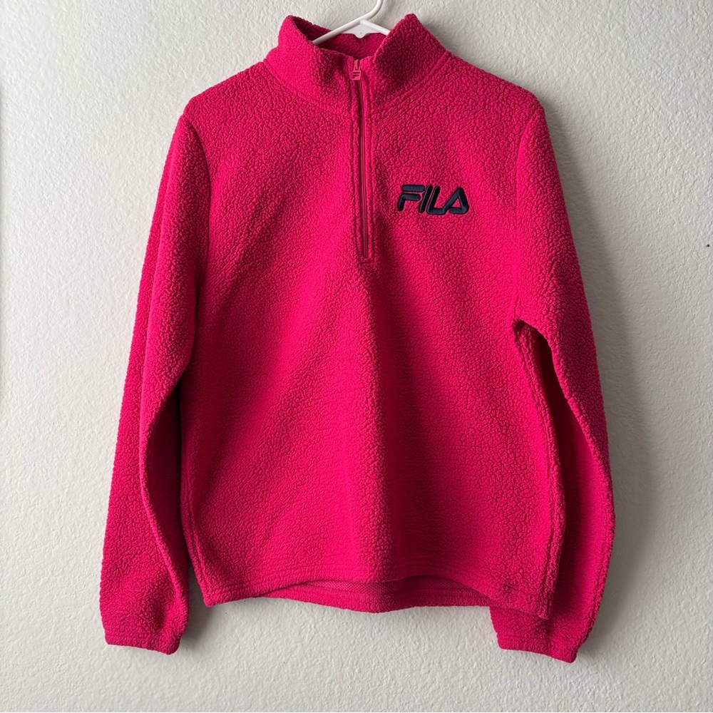 Fila Pink Fleece Pullover